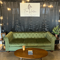 seating area at Fox Hollow Cafe & Shoppe