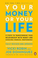 book cover image for "Your Money or Your Life" by Vicki Robin and Joe Dominguez