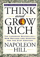 book cover image for "Think and Grow Rich" by Napoleon Hill